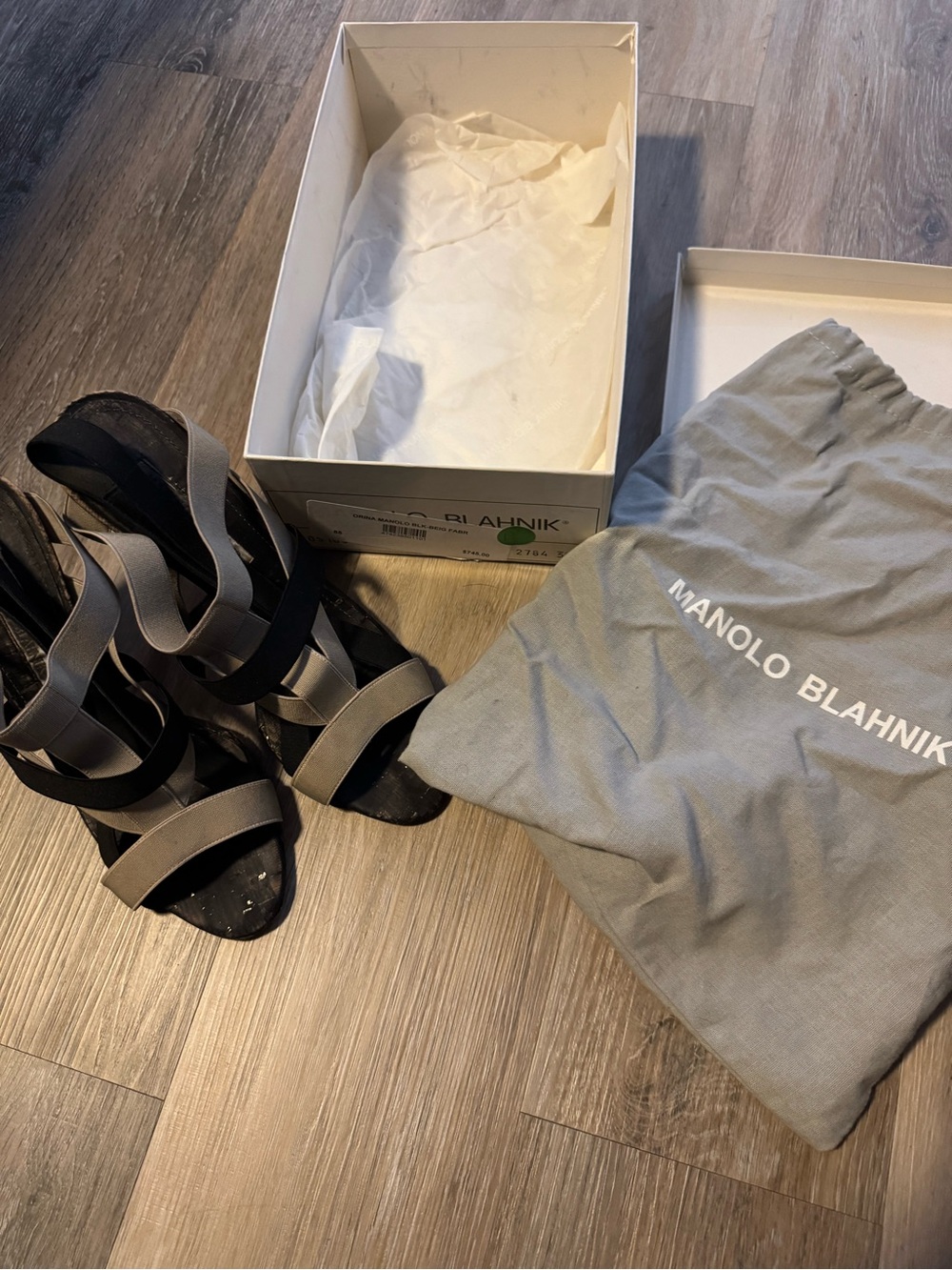 Manolo Blahnik Orina (strappy sandals)